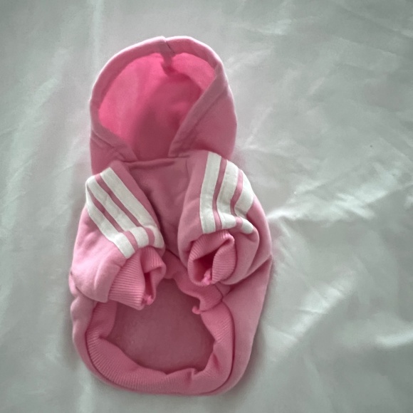 ADIDOG HOODIE PINK (XS) - Picture 2 of 2